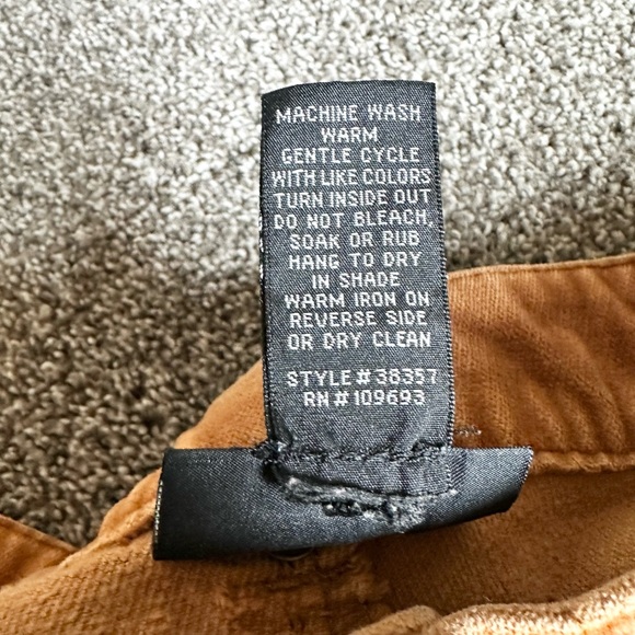 Athleta Corduroy Size 8P Brown Flare Pants - Picture 3 of 10